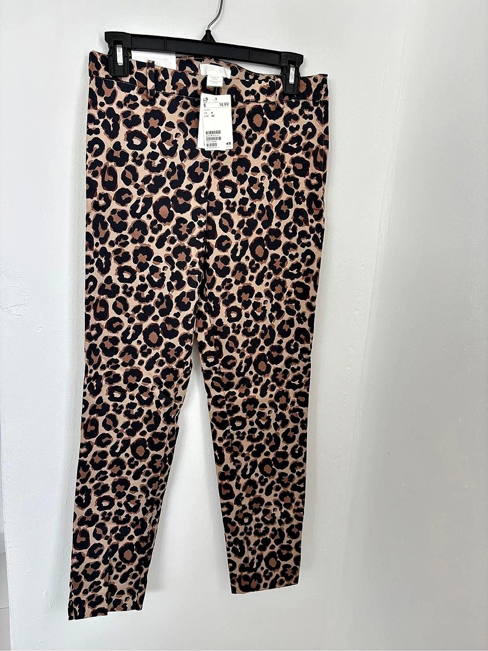 H&M Leopard Print Skinny Pants | Size Size 8 NWT
